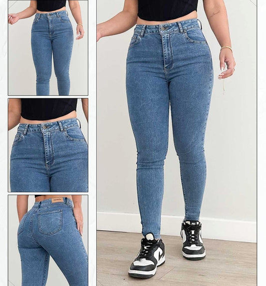 Jeans super high waist skinny  Ref 121910