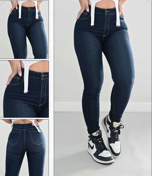 Jeans super high waist skinny     Ref 12192