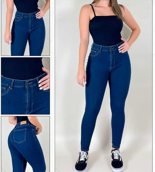 Jeans super high waist skinny  Ref 12195